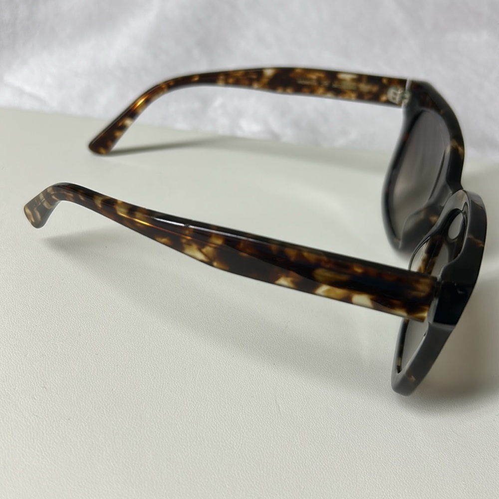 MCM Tortoiseshell Cat Eye Sunglasses with Dark Lenses & Hard Case - Picture 4 of 16